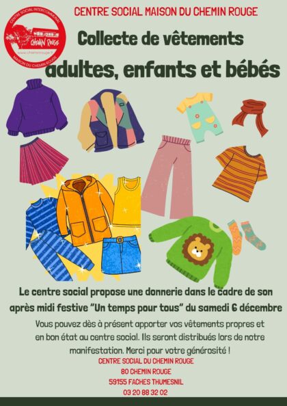 Collecte de vêtements