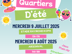 Nos quartiers d’été