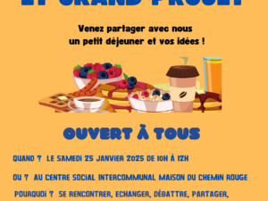 Petit déjeuner, grand projet !
