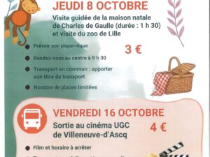 Temps d&rsquo;animation +60 ans (octobre)