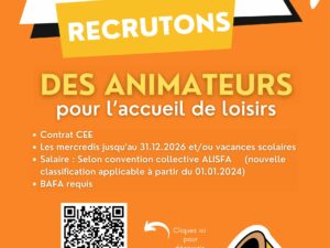 Recrutement animateur.ice